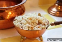 Golden Vanilla Rice Pilaf Recipe — Fragrant, Fluffy Side Dish