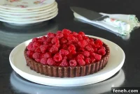 Vegan Raspberry Tart — Sugar-Free, Gluten-Free Recipe