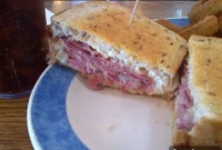 Grilled Reuben Sandwich Recipe from Brownies Diner (Brawley, CA)