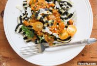 Zebra Pasta with Spicy Cherry Tomato Sauce