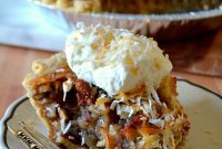 Coconut Pecan Pie with Creamy Coconut Filling