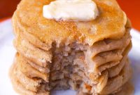 Flourless Pancakes — 3 Ingredients for Light, Fluffy Stack