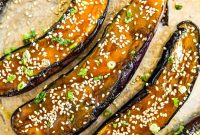 Miso-Glazed Japanese Eggplant (Nasu Dengaku) Recipe