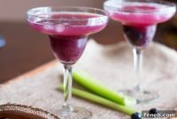 Blueberry Celery Kombucha Cocktail Recipe for Refreshing Summer Drinks