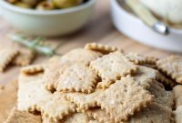 Crispy Whole Wheat Sourdough Crackers Recipe