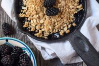 Mini Blackberry Crumble Recipe for Two — Simple Dessert Idea