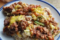 Zucchini and Ground Beef Rice Casserole Recipe for Weeknights