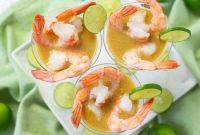 Zesty Key Lime Mustard Sauce for Boiled Shrimp