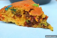 M&M Cookie Pie Recipe: Gooey Chocolate Candy Cookie Pie