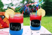 Patriotic Red, White & Blue Mason Jar Decor Ideas