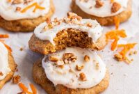Carrot Cake Cookies with Cream Cheese Frosting Recipe