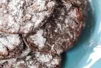 Dark Chocolate Coffee Crinkle Cookies Recipe