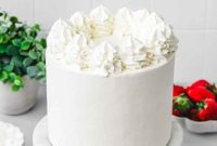 Mascarpone Chantilly Frosting for Cake Decorating