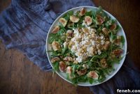 Fig and Goat Cheese Salad with Fig Vinaigrette Recipe