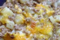 5-Ingredient Ground Beef Casserole for Weekend Potlucks
