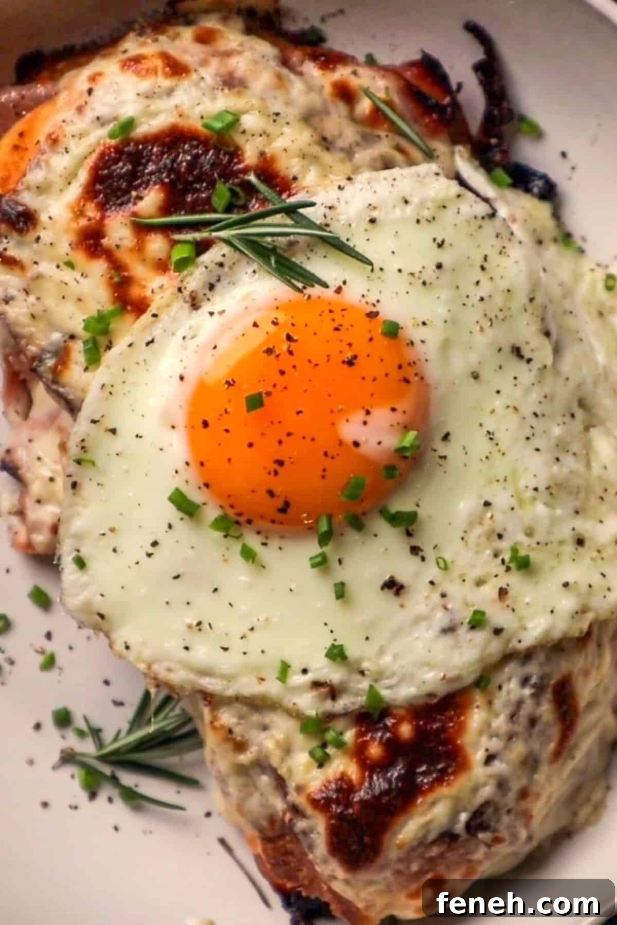 croque madame french brunch sandwich