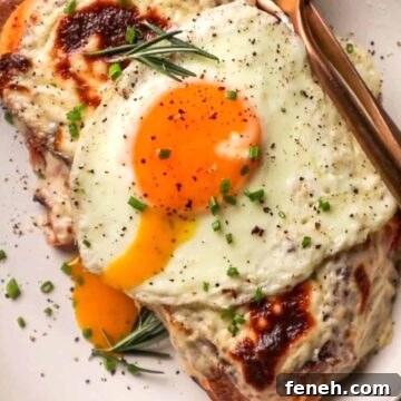 classic croque madame sandwich recipe