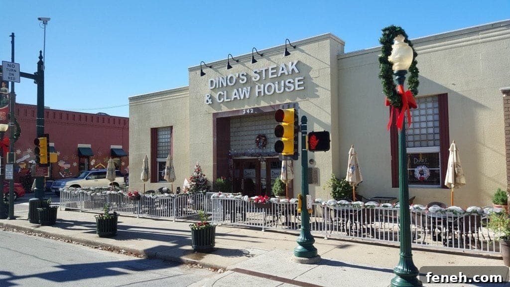 dino steak and claw