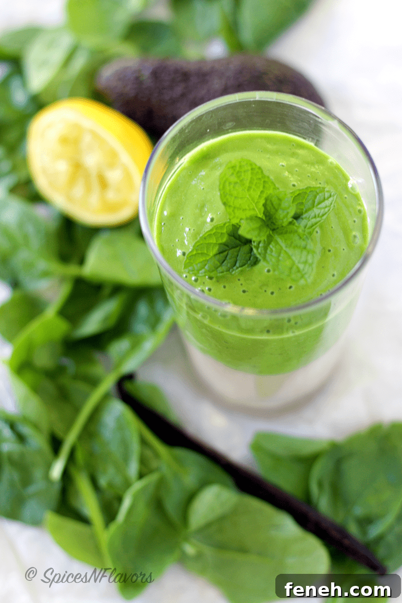 Creamy Vanilla Green Smoothie Recipe for Daily Energy 5 classic-vanilla-green-smoothie