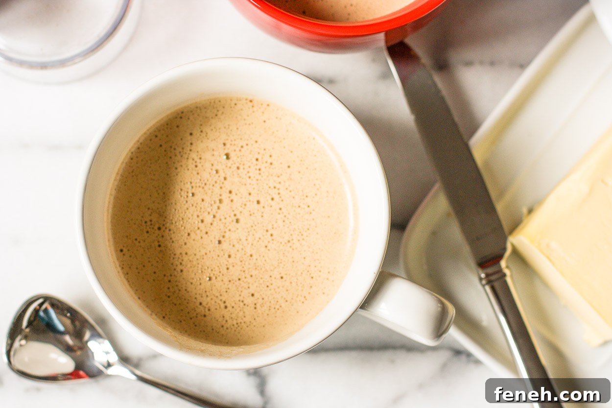 bulletproof coffee sweetened with dates
