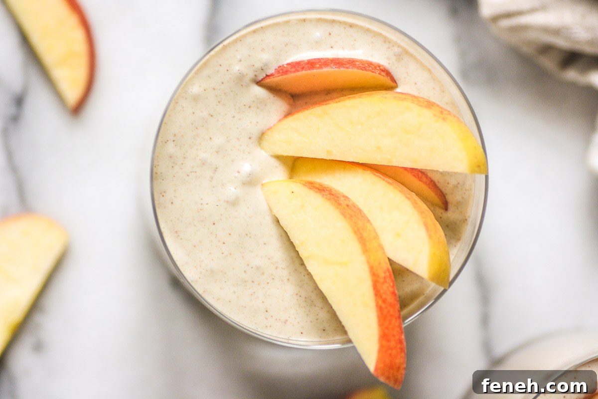 apple cinnamon smoothie
