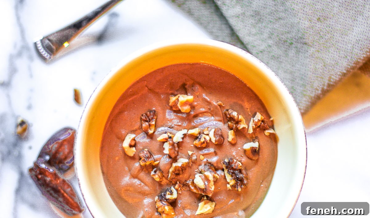 Hot Chocolate Smoothie Bowl