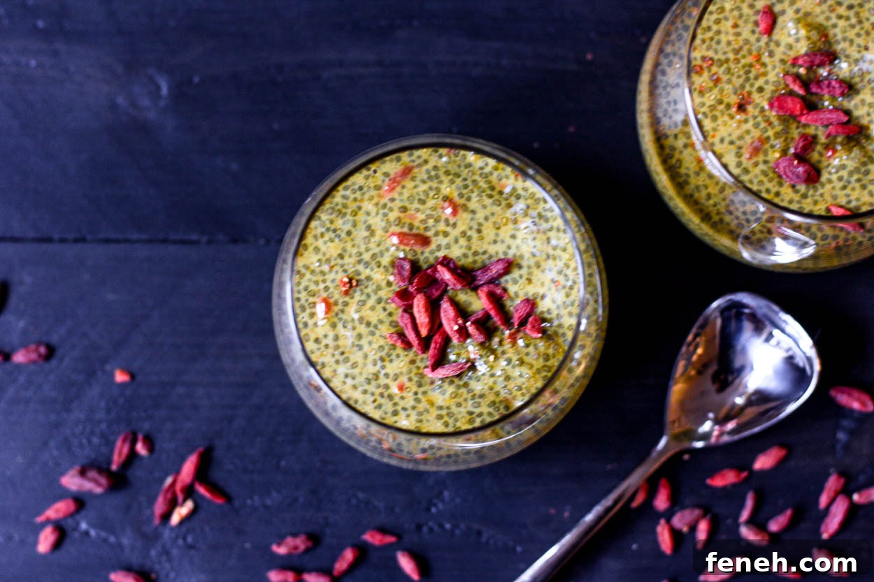 turmeric chia pudding