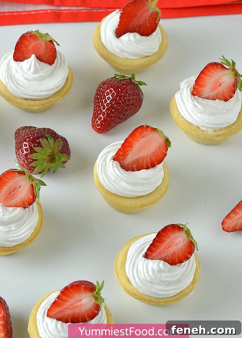 Strawberry Cheesecake Cookie Cups: Mini No-Bake Dessert Recipes 4 Cheesecake Sugar Cookie Cups