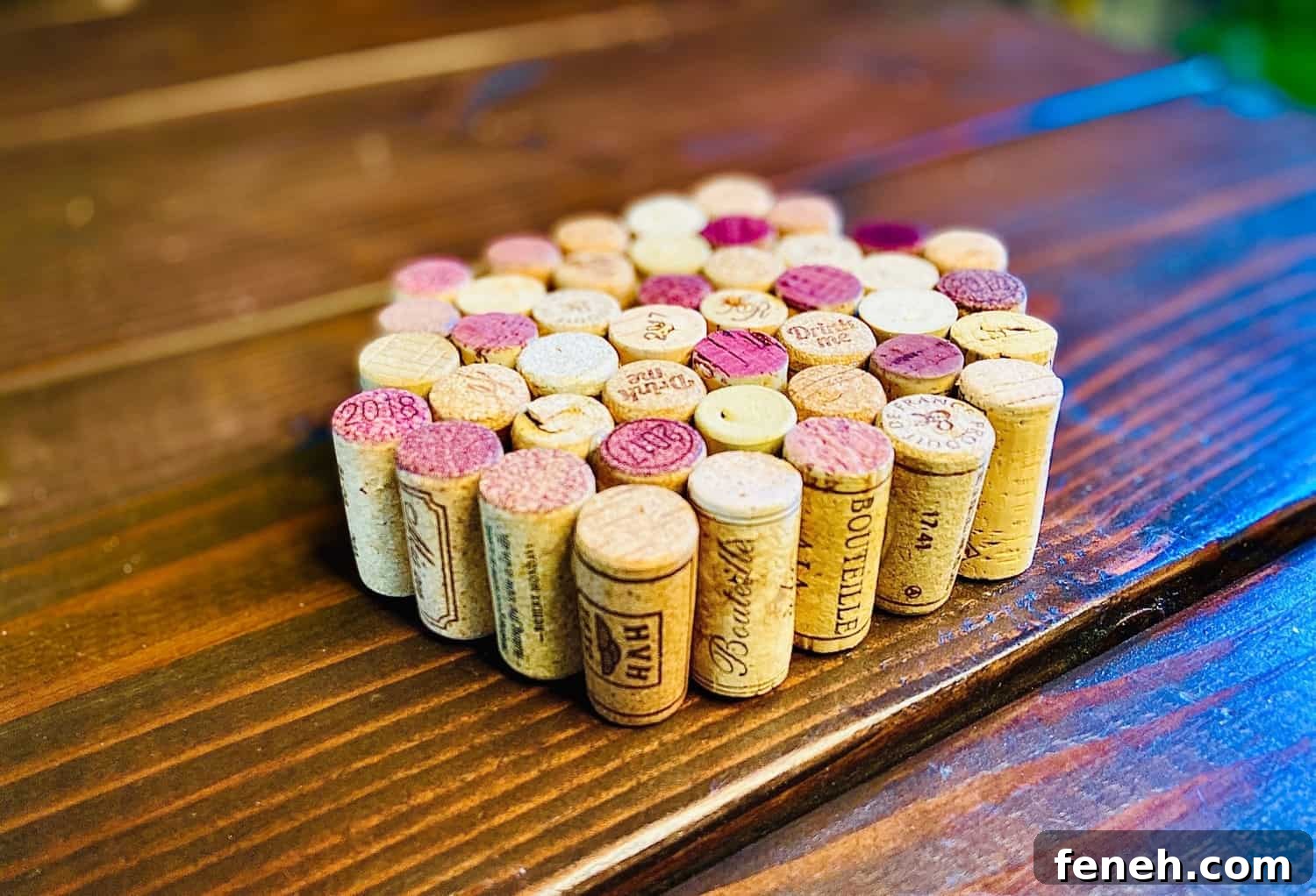 Wine cork trivet.