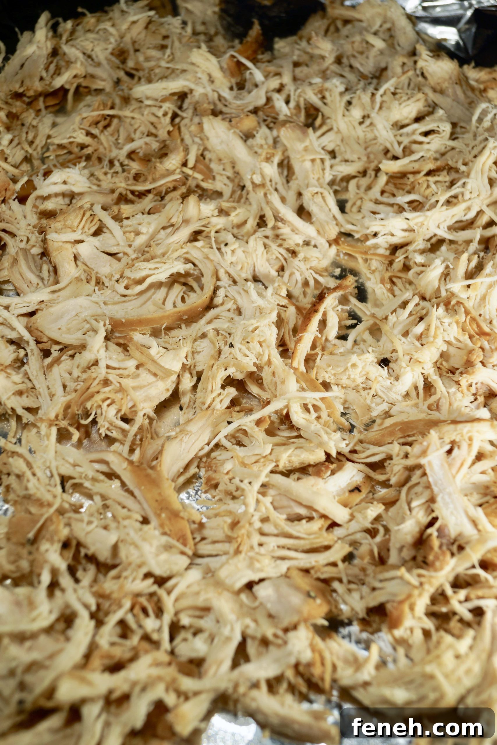 Crispy Slow Cooker Chicken Tacos (Whole30-Friendly) 4 Shredded chicken
