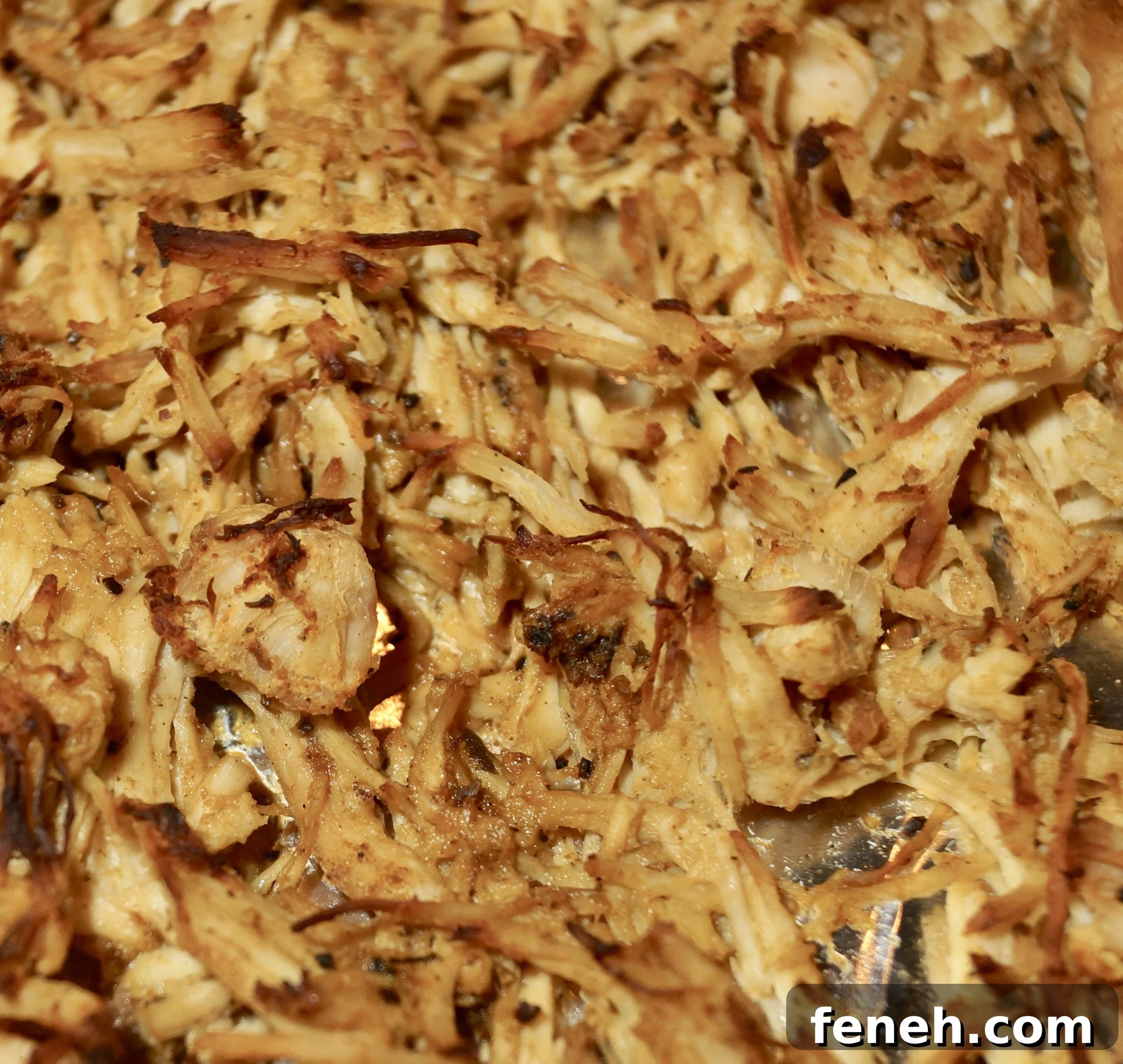 Crispy Slow Cooker Chicken Tacos (Whole30-Friendly) 5 Crispy shredded chicken