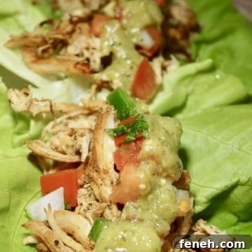 Crispy Slow Cooker Chicken Tacos (Whole30-Friendly) 7 Whole30 slow cooker crispy chicken tacos