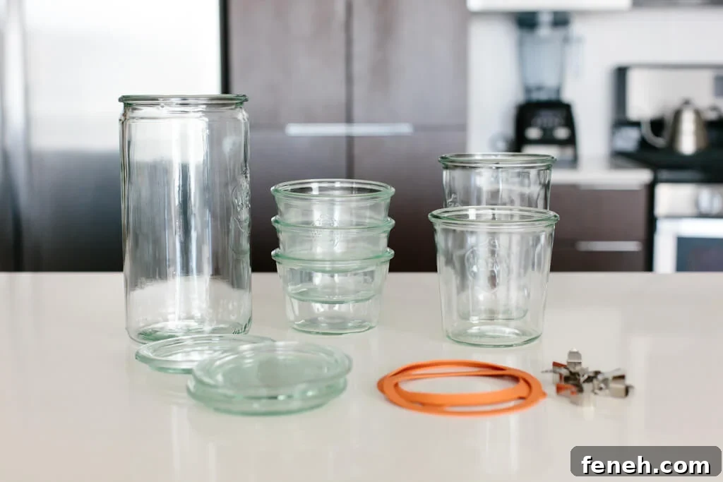 Pantry organization ideas - labeling jars with paint markers.