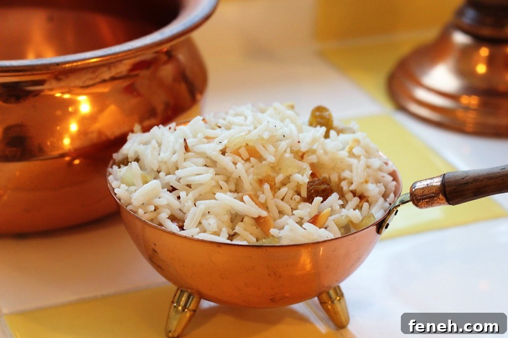 Elegant Vanilla Rice Pilaf