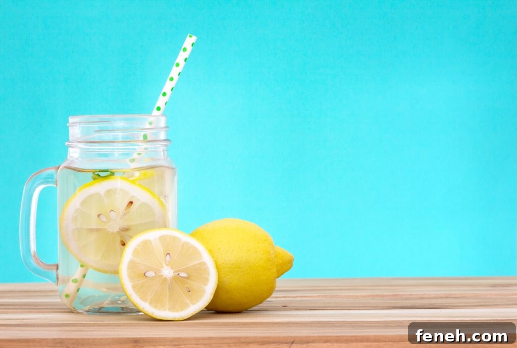 Lemon Water for hydration