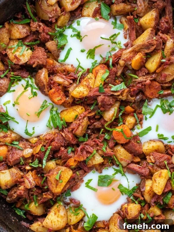 Corned Beef Hash and Eggs