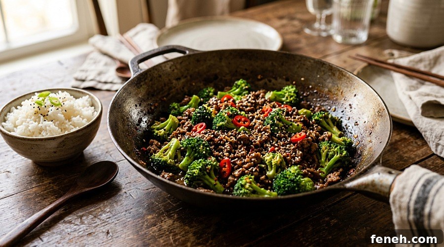 Beef and Broccoli Stir Fry