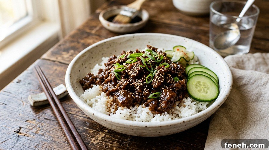Korean Ground Beef Bowls