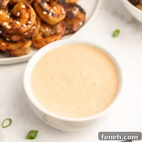Creamy dipping sauce