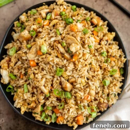 Chicken fried rice