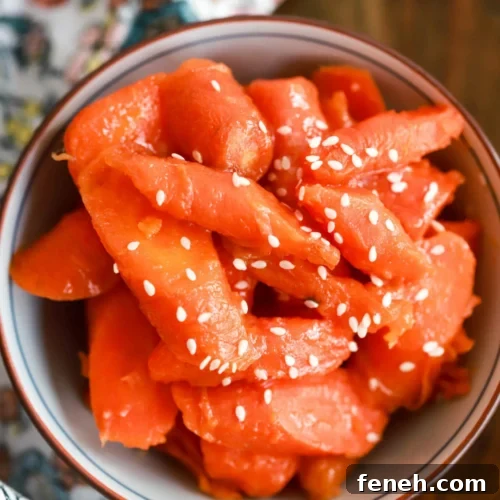 Glazed carrots