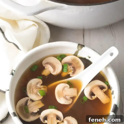 Clear Japanese soup