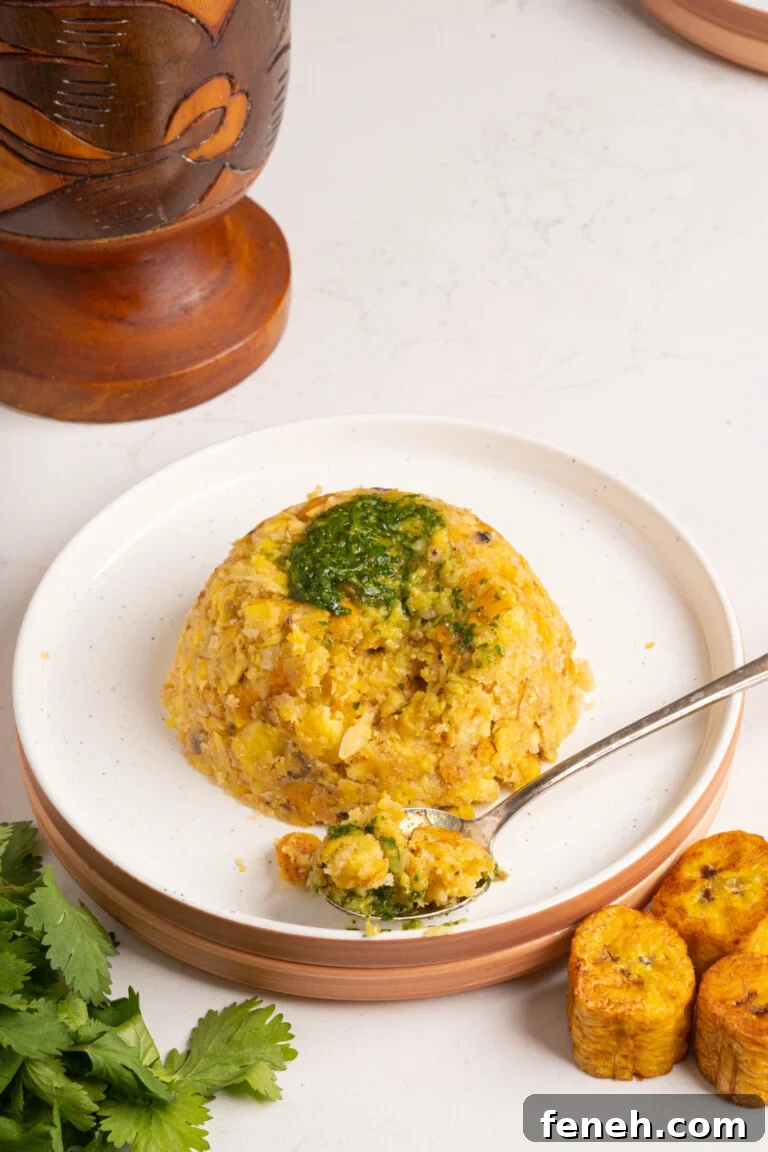 mofongo on a plate