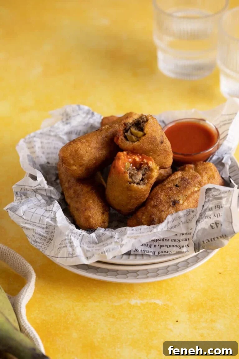 a plate of Alcapurria