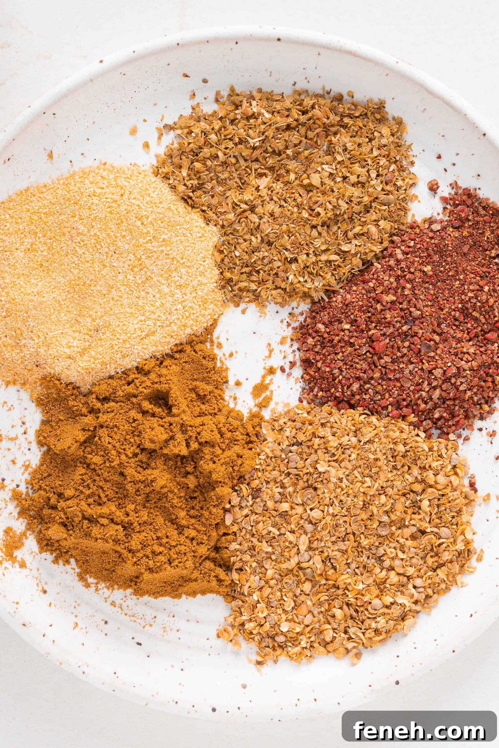 A bowl of sazon seasoning