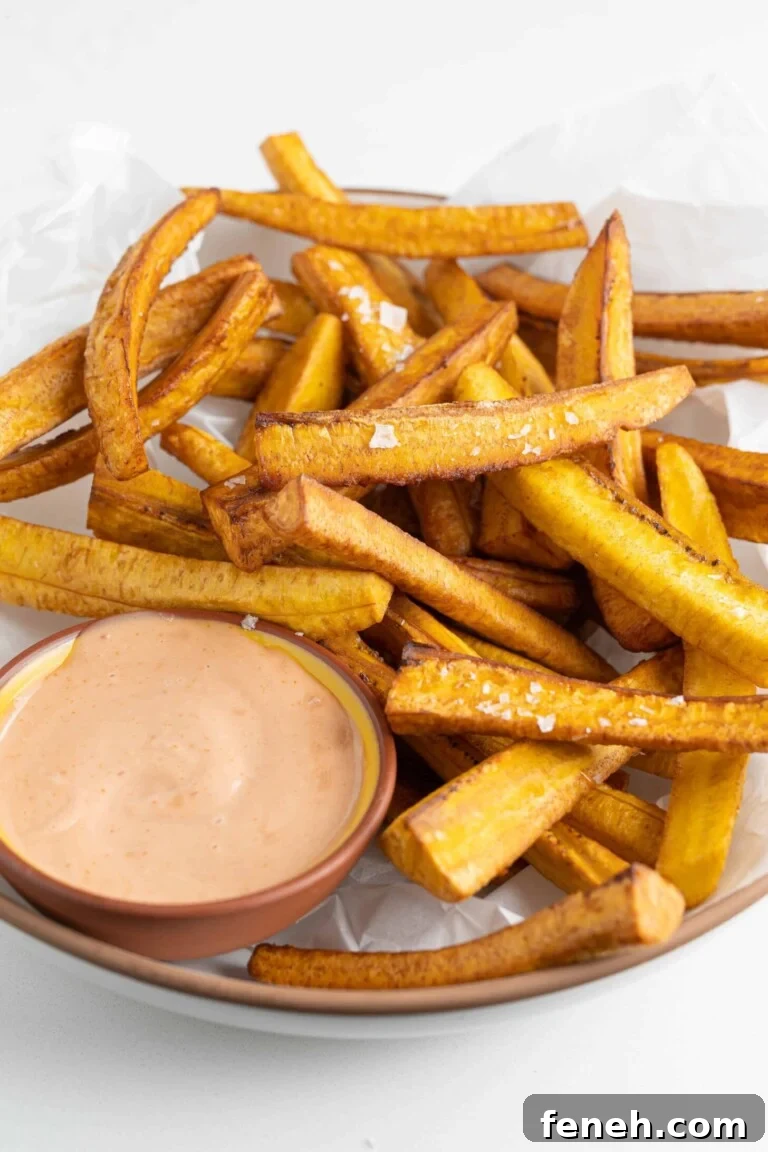 A bowl of plantain fries