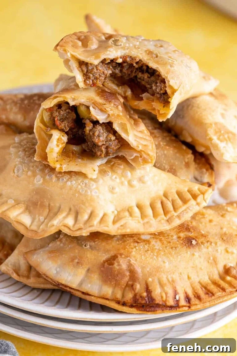 A plate of empanadillas