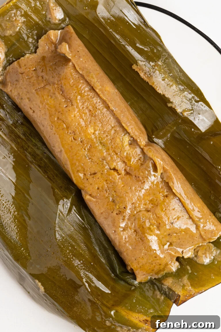 Puerto Rican pasteles on a plate.