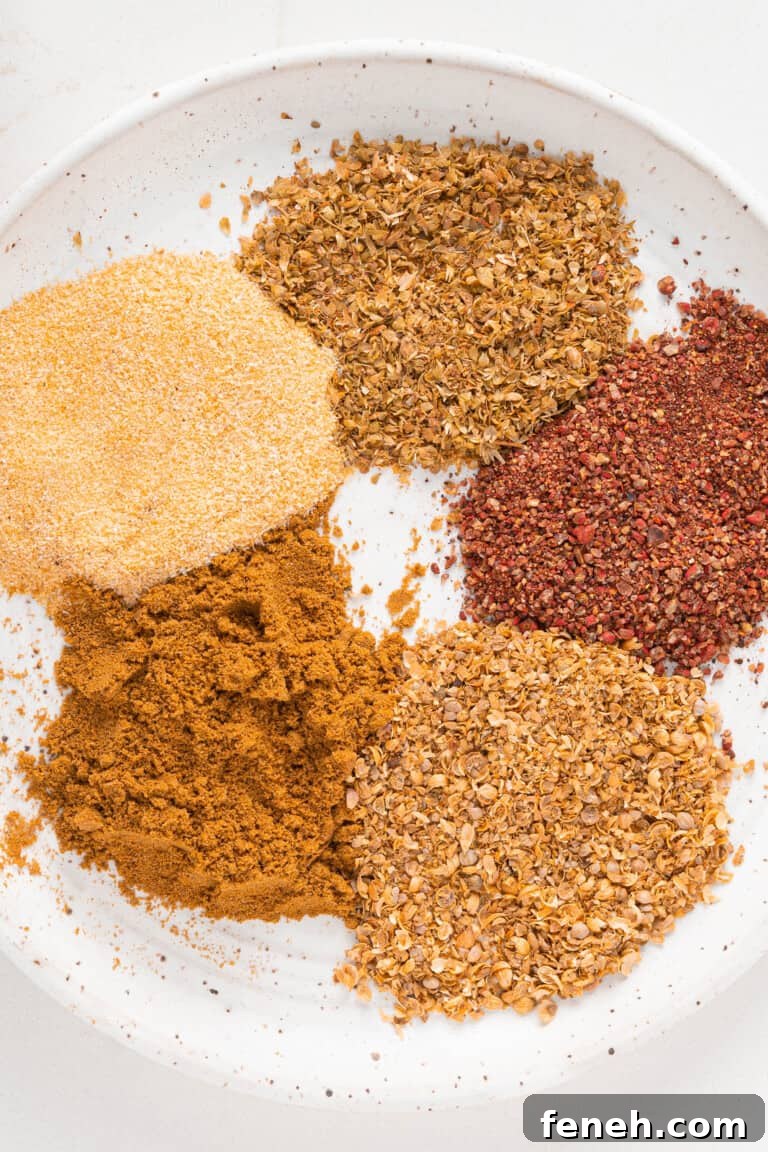 A bowl of sazon seasoning