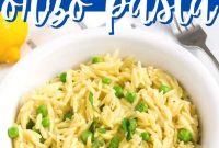 Instant Pot Lemon Parmesan Orzo Recipe: Creamy 20-Minute Side Dish